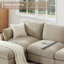  Canapé modulaire rembourré modulaire souple avec repose-pieds de 112 po de largeur 112 po-830573933