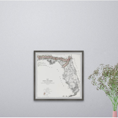 " Map Of The State Of Florida II "