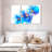 Avery Abstract Blue Flower-107938117