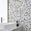 Riverglass 12x12 Frosted Glass Mosaic Tile