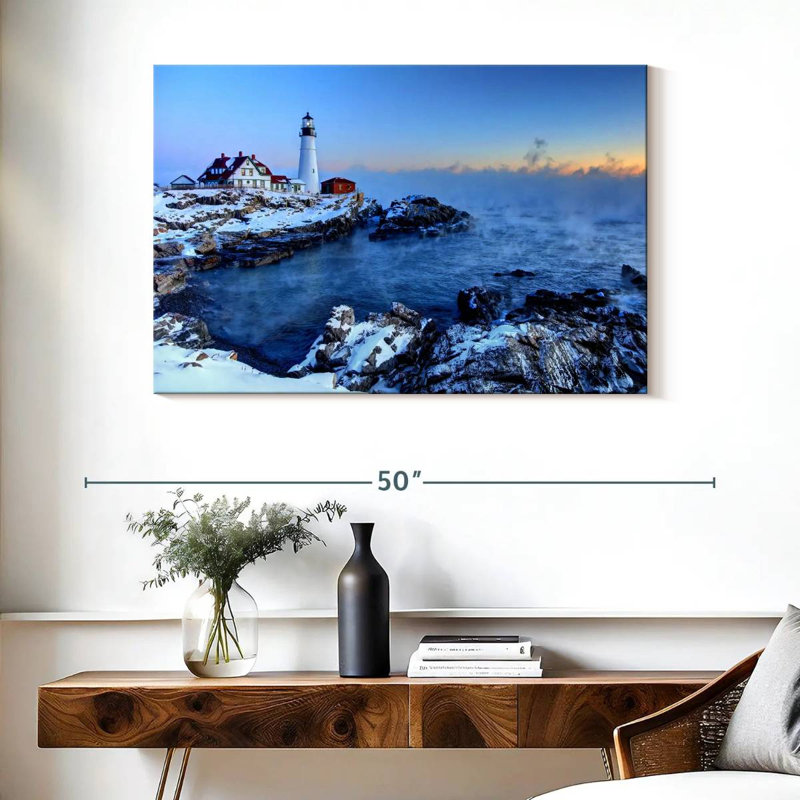 Phare Gillard Frosty Portland, H 26 po x l 39 po