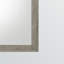 Miroir Tatum avec finition gris clair