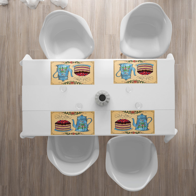 Polyester Food & Drink Rectangle Placemat