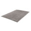 Tapis en polyester ultra-moelleux et confortable gris moderne pour les espaces de vie très fréquentés