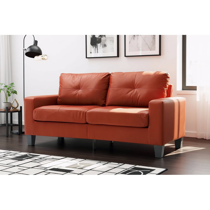 Canapé modulaire rouge Swansea, Rouge