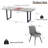 Kloc Kitchen Dining Set, 51''-67'' Extendable Table with 32''H Dining Chairs(1Table 6Table)-207931106-257816942
