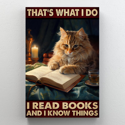 " Cat I Read Books "