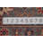 Gray Geometric Kazak Oriental Area Rug