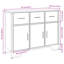 Shevani 97cm Sideboard-2052271471
