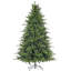 Arbre de Noël artificiel à charnière 7 pi avec 2445 pointes et support en métal pliable