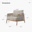 Chaise longue d'extérieur en aluminium Moss-1261579186