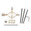 Wachapreague 27'' H Metal Novelty & Humour Weathervane-747006127