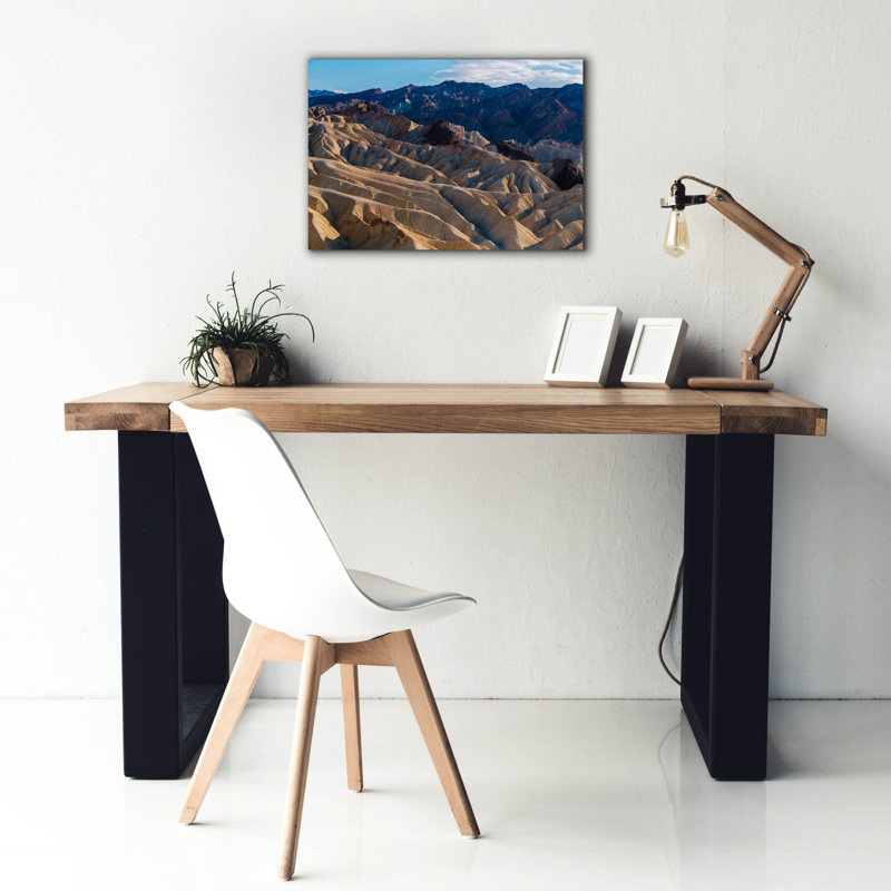  «Mort Valley - Zabriskie Point View» par Epic Portfolio, art mural sur toile, 26 po x 18 po, H 18 po x l 26 po