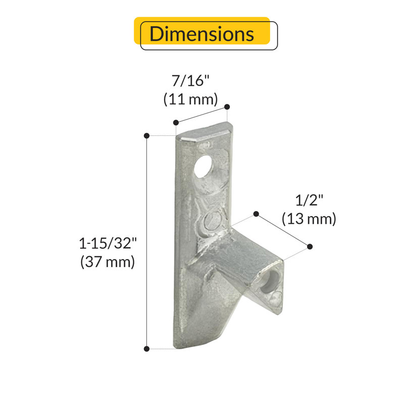  Cam Pivot Zinc Material Right Type