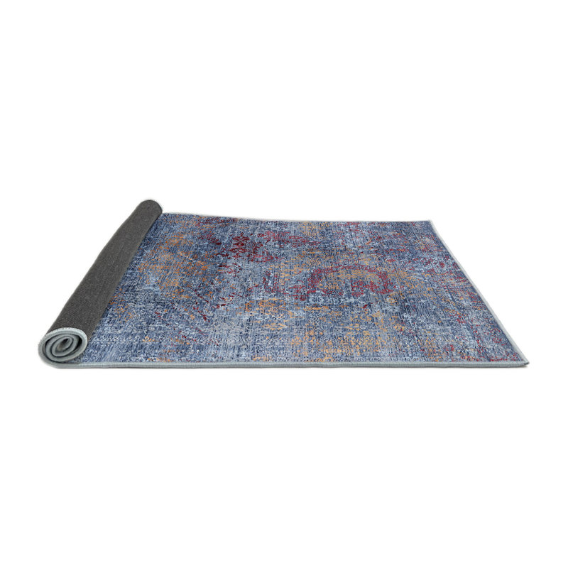 Hutto Wool Oriental Indoor Rug, Round 4'