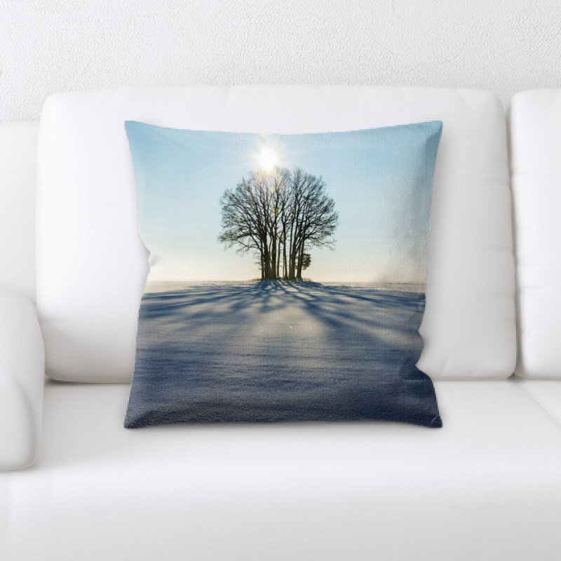 Microsuede Throw Pillow