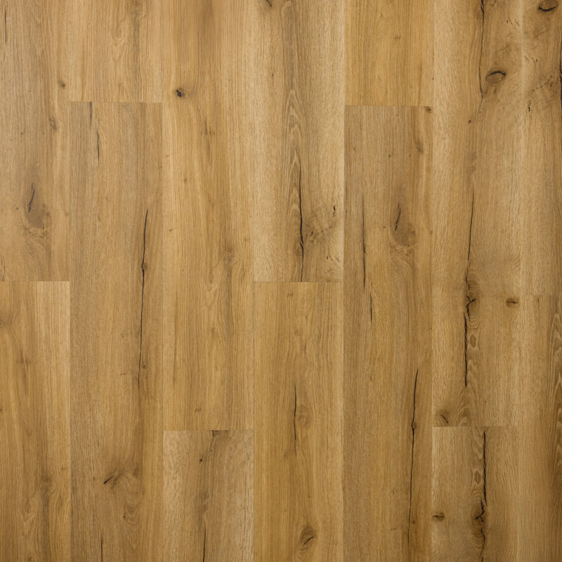 SPC Rigid Core Flooring, Click Lock Floating, Hickory