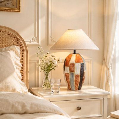 Ceramic Bedside Table Lamp