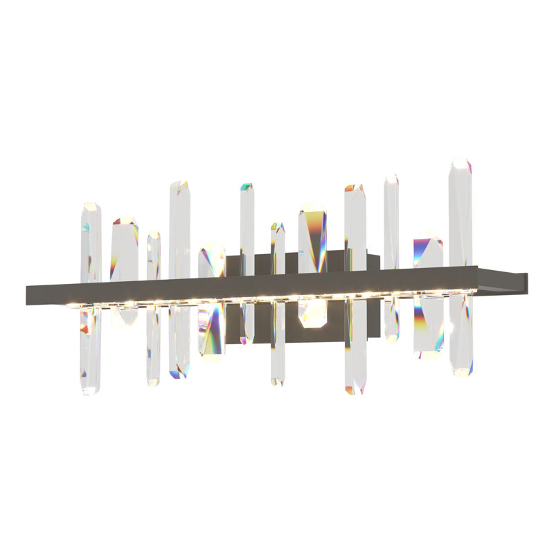 Solitude LED Sconce, Dark Smoke