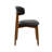 Upholstered Solid Wood Dining Side Chair-608495897
