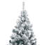  Artificial Christmas Tree with 300 LEDs with Stand Green-2074340220-2074340196