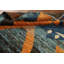 Tapis oriental marocain abstrait en laine à motif géométrique abstrait 5 x 8
