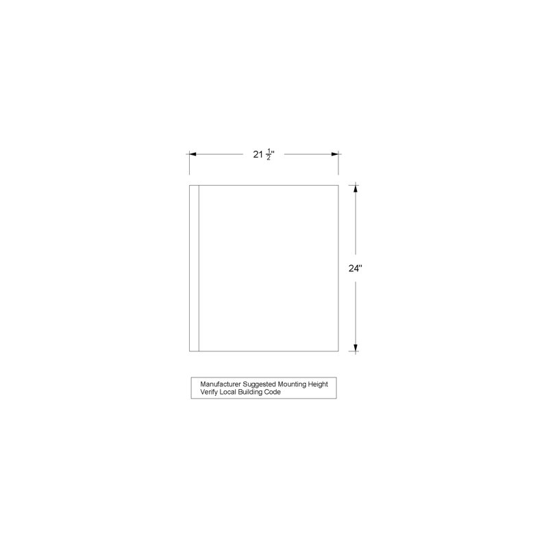 Ventura Four-Drawer Double Bath Floating Vanity, American White Oak, 72"