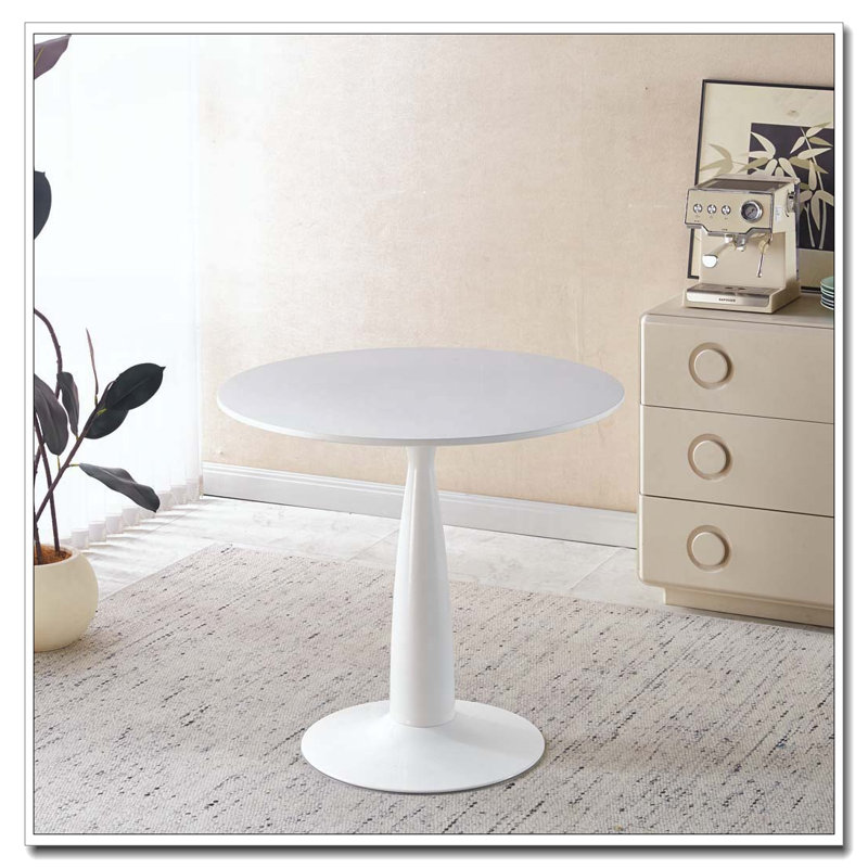 Table à piédestal moderne 31,5 pouces Mid-Century