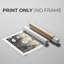 FLORAL Series CD - Impression sur toile seulement - NON-CADRE