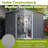 8X6 FT Outdoor Tool Storage Shed With Metal Foundation & Lockable Doors-121324704-121324710