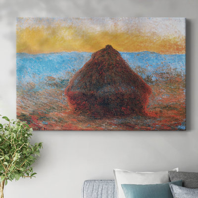 Grainstack, 1891 01-Gallery Wrapped Canvas