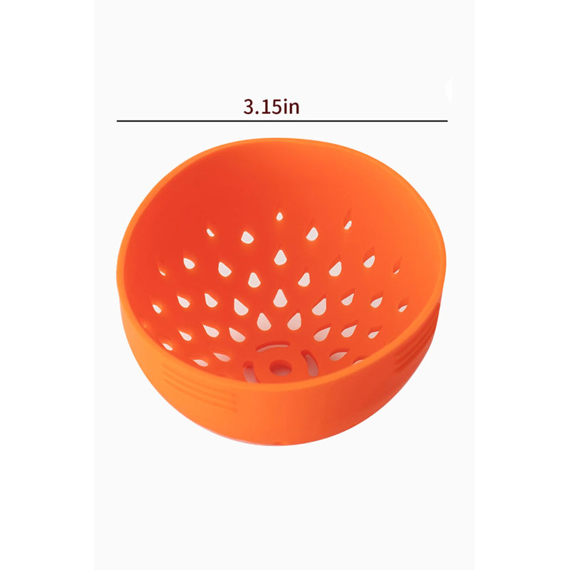 Gourmet Easy 3 Pcs Silicone Food Strainer