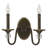 Eleanor 2-Light Candle Wall Light-793558971