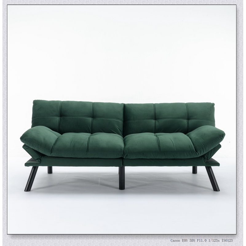 Canapé-lit convertible et pliable Emerald, Émeraude