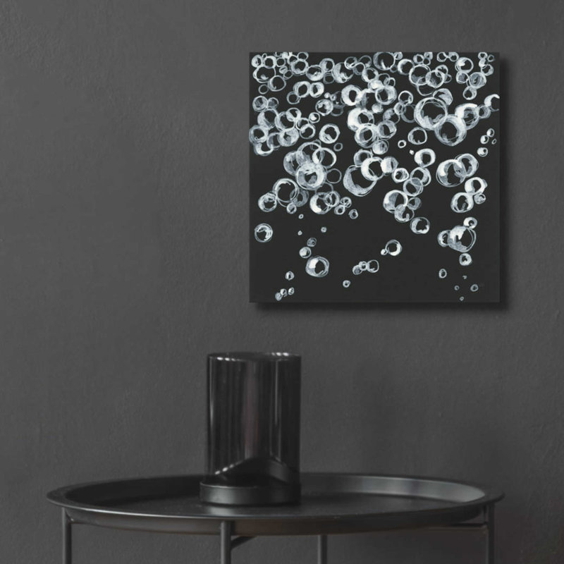 «Bubbles II» par Chris Paschke, H 12 po x l 12 po x P 0,13 po