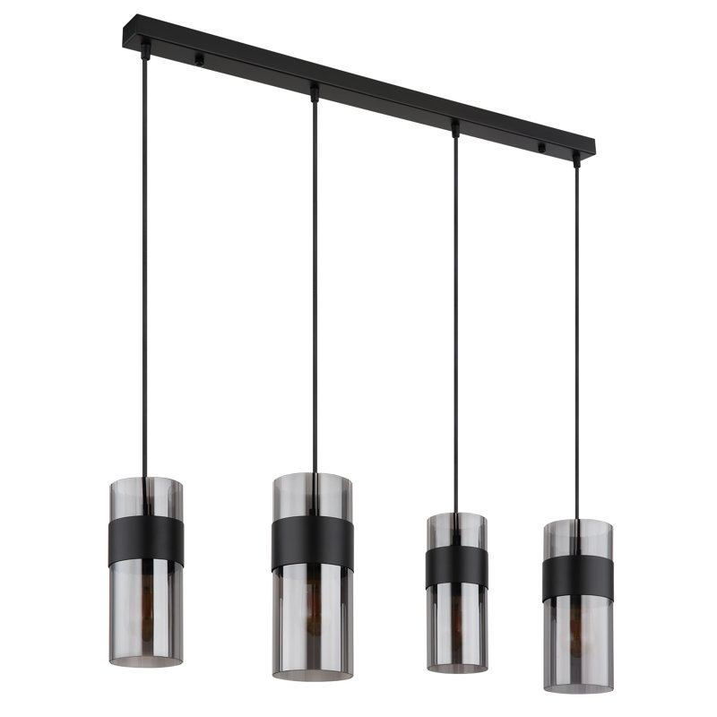 4 - Light Matte Black Pendant