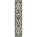 Hand-Knotted High-Quality Cream and Pink Area Rug