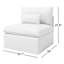 Chaise sans accoudoirs Rosetta Valliere