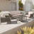 Arlend 5 - Person Patio Conversation Sets with Cushions