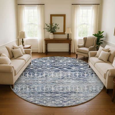 Premium Machine Washable Brennon AMF1638 Geometric Rug