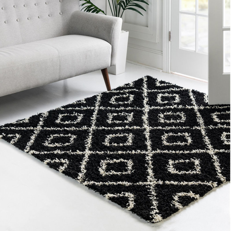 Arold Geometric Indoor Rug, Square 3'3"
