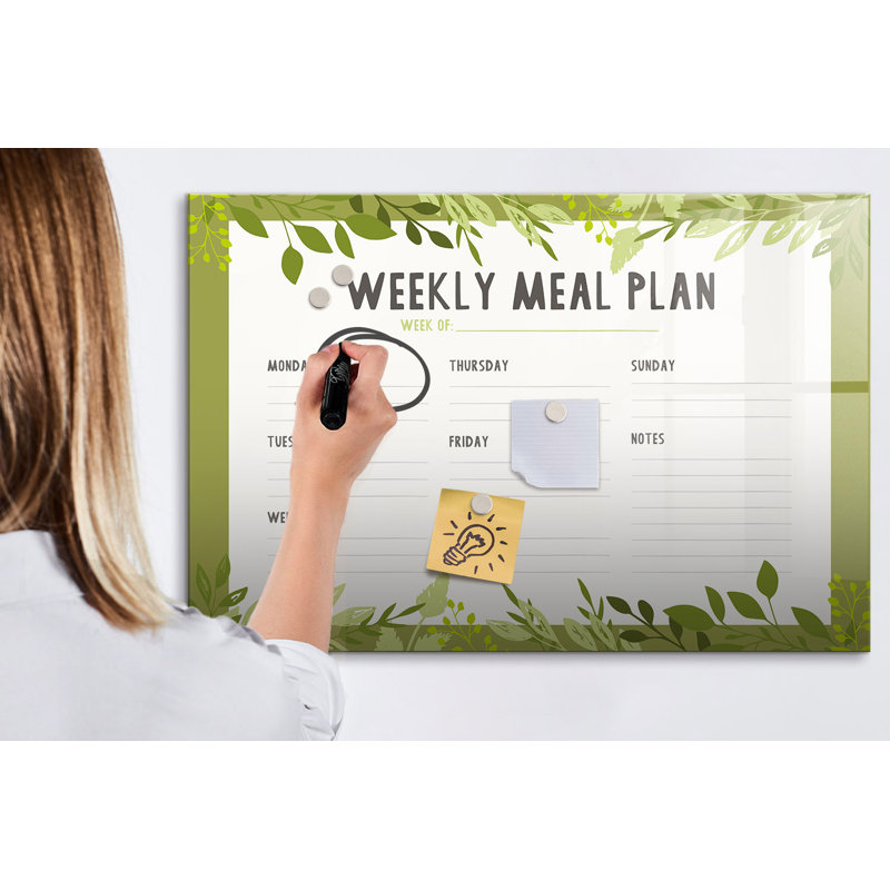 Magnetic Glass Dry Erase Board