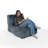 Studio Armless Faux Fur Indoor Bean Bag Lounger-118602389