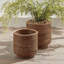 BURMA RATTAN CACHEPOTS LARGE-1585033