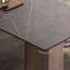 Durable solid wood rock panel small kitchen table.-105492224