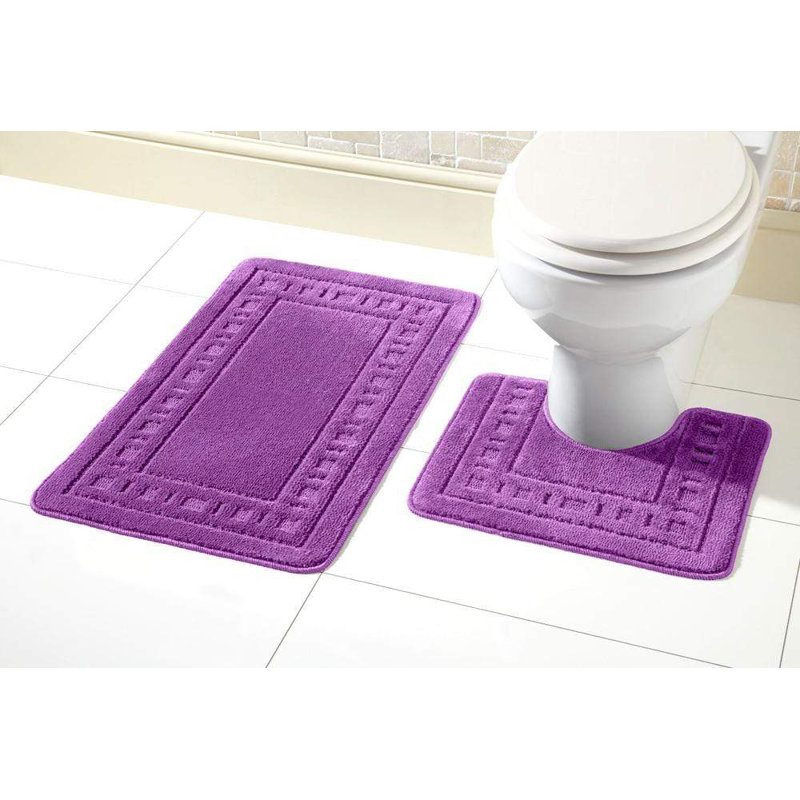 Non-Slip Bath Mat, Purple