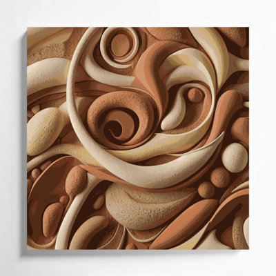 Art mural sur toile Biomorphic Abstraction 2