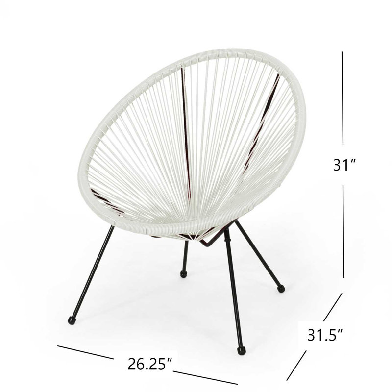 Chaise Anson (ensemble de 2) - Blanc