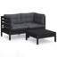 Jaydelin Solid Wood 2 - Person Seating Group with Cushions-1682736198-1682736194