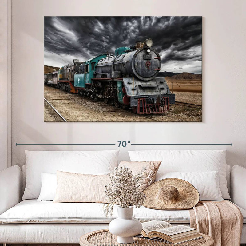 Mehar Wadi Rum Train, 34" H x 51" W